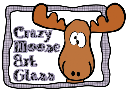 Crazy Moose Art Glass