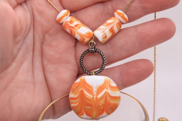 Orange Dreamsicle- Orange on a White Base - Image 2