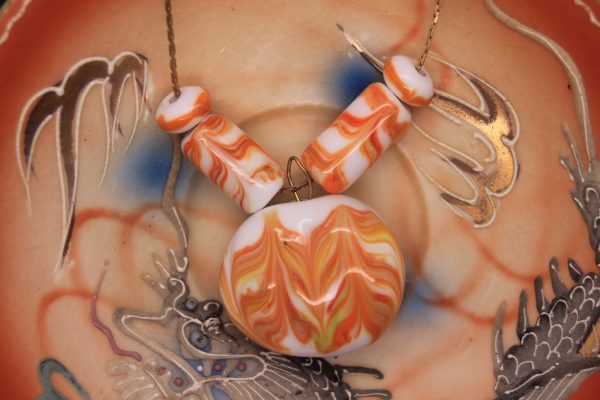 Orange Dreamsicle- Orange on a White Base - Image 3