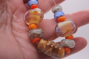Silvered Glass with a Splash of Color