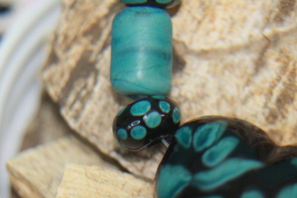 Black Heart with Rich Green Spots - Image 5