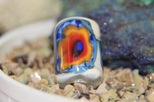 A Focal Bead of Ivory with Telescoping Decoration - Image 5