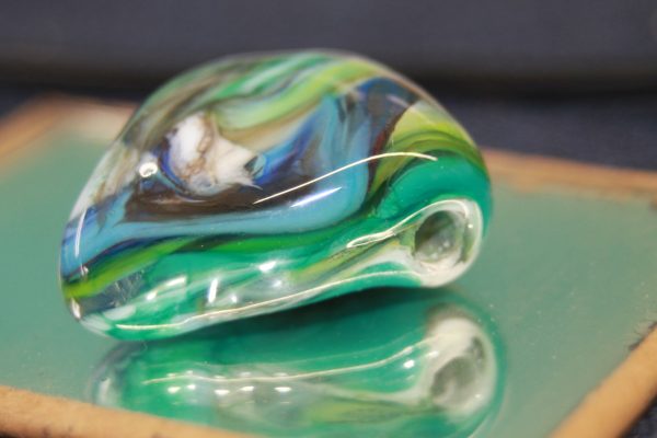 Blue and Green Focal Bead - Image 3