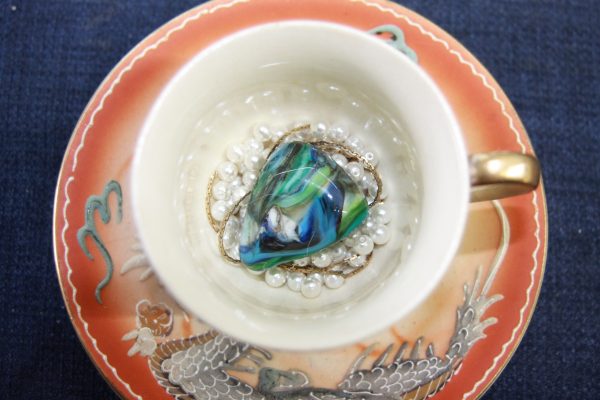 Blue and Green Focal Bead - Image 4