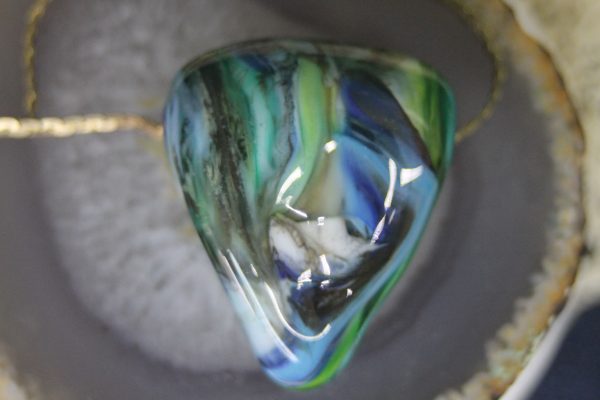 Blue and Green Focal Bead - Image 7