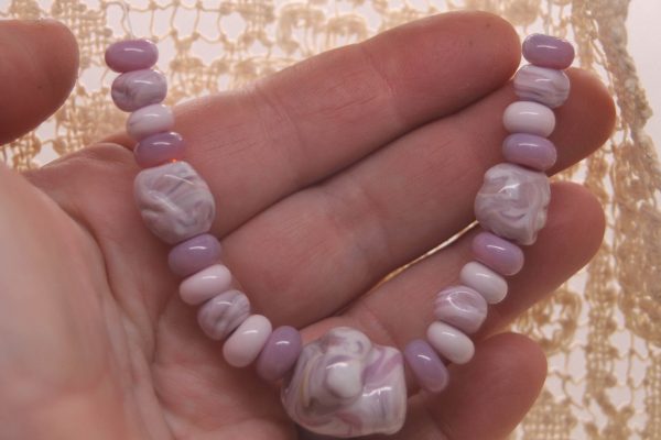 Swirled Shades of Purple and Pink Textured - Image 2