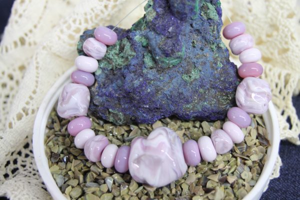 Swirled Shades of Purple and Pink Textured - Image 5