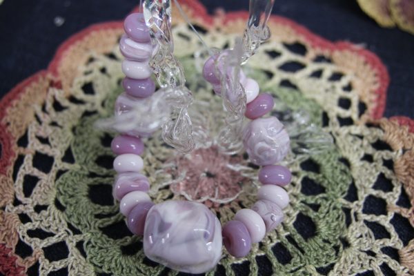 Swirled Shades of Purple and Pink Textured - Image 6