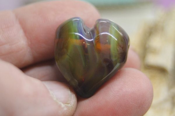 Double Helix Rainbow Heart