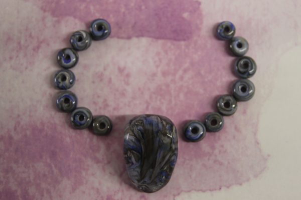 Blue Swirl Bead Set - Image 2