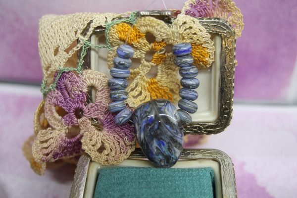 Blue Swirl Bead Set - Image 4