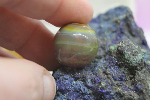Double Helix Hollow Focal Bead
